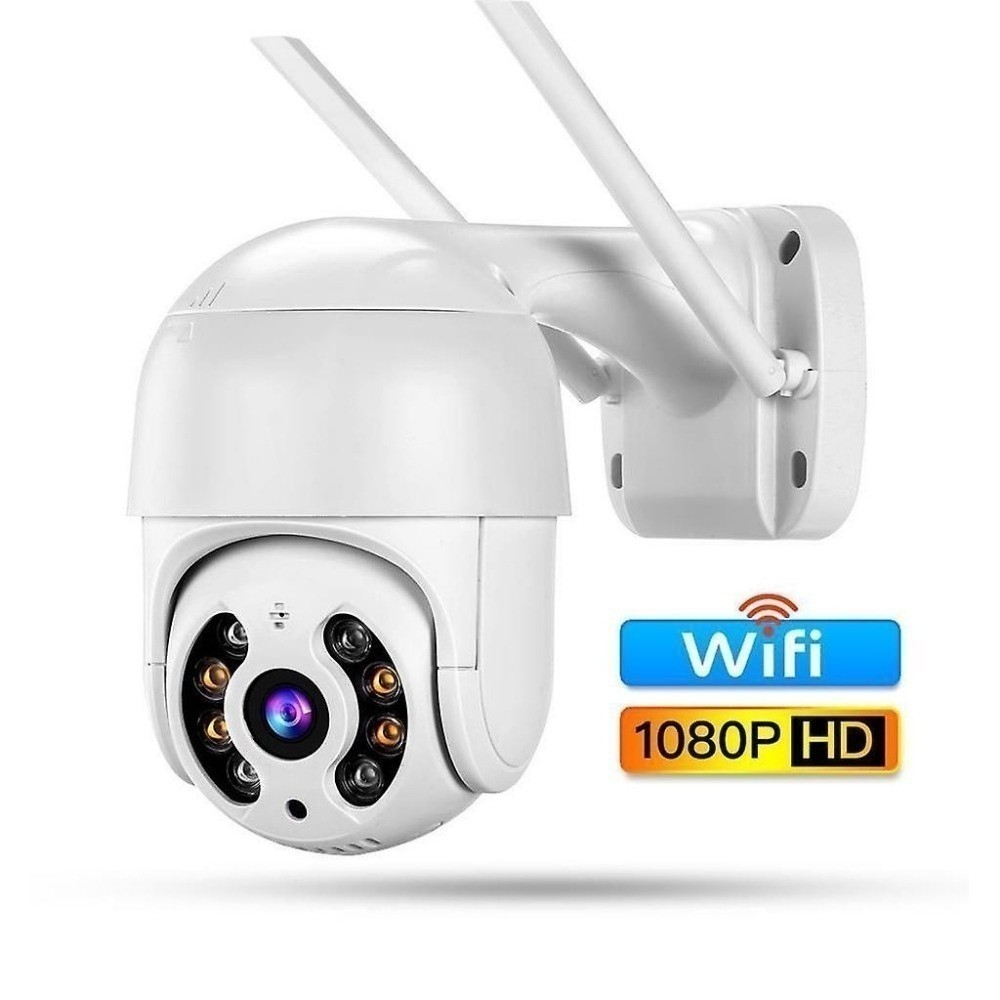 Câmera De Segurança Wi-fi Externa Resistente À água Full HD Monitoramento APP DAFU Speed