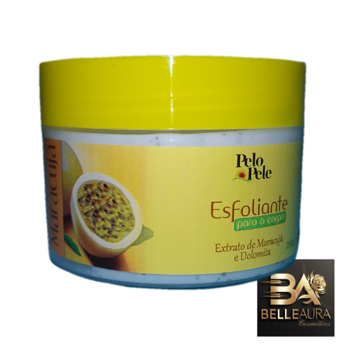 Esfoliante Corporal Maracujá com Dolomita e Ativos Naturais - Pelo e Pele (280g)