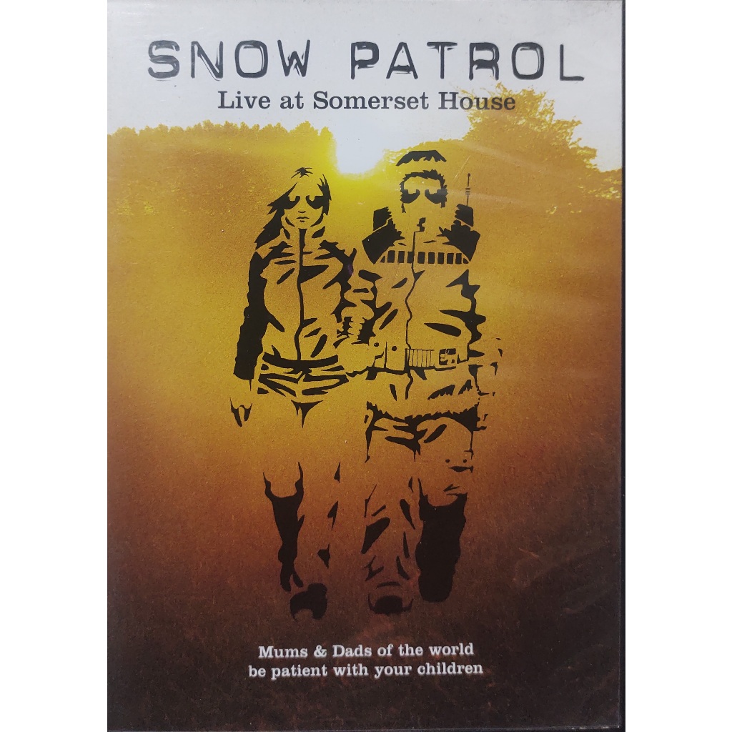 Dvd Snow Patrol Live At Somerset House Otimo Estado