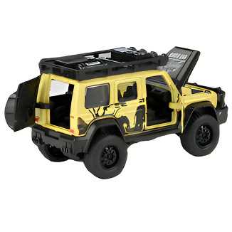 Miniatura carrinho de ferro Mercedes G800 Safari Abre capô, portas e porta malas em Oferta na Shopee
