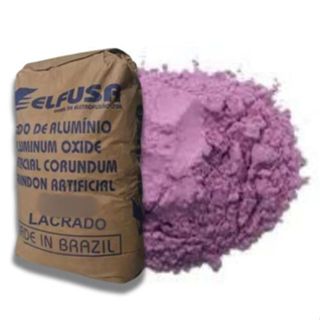 Óxido de alumínio RUHCR RUBINO 400 1 kg rosa cerâmico. exclusividade em Oferta na Shopee