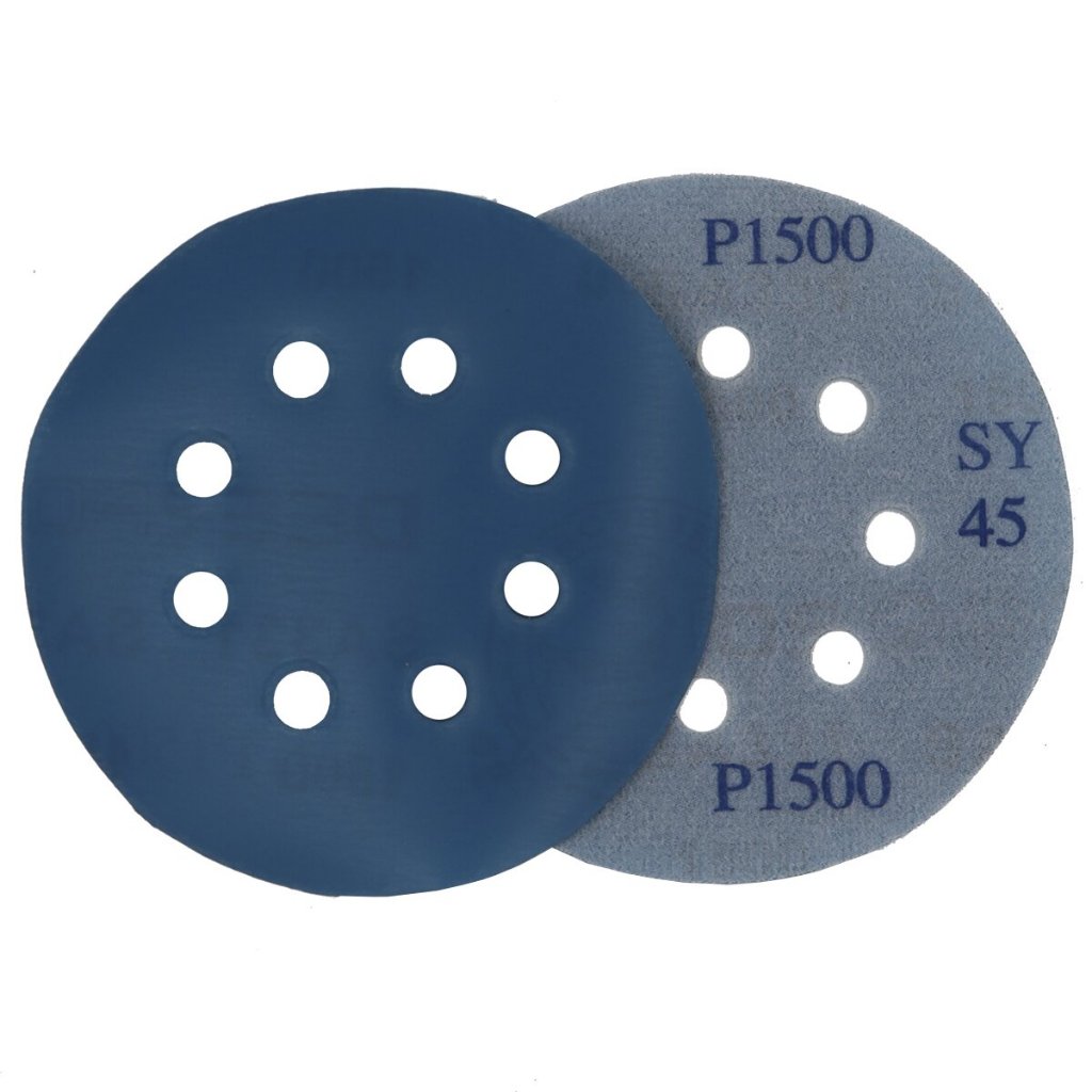 Disco de Lixa com Velcro para Roto Orbital 125mm 5" Grão 1500