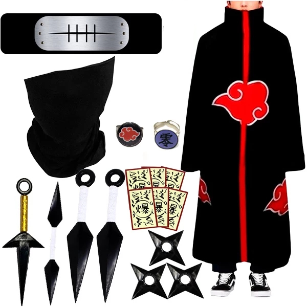 Roupa Naruto Akatsuki Bandana Pain