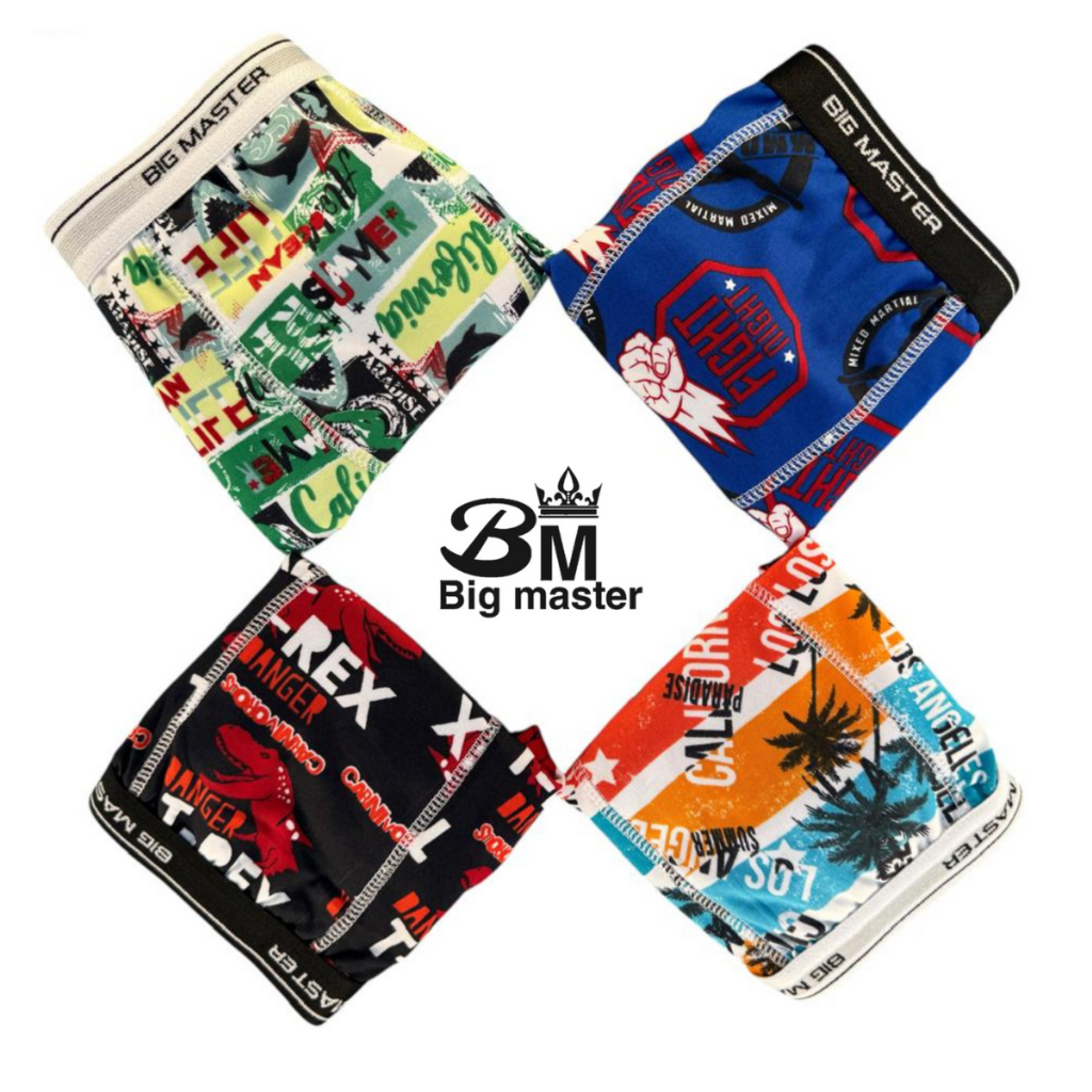 kit com 10 ou 5 Cueca Boxer  Infantil Juvenil Microfibra com Forro 100% Algodão em Oferta na Shopee