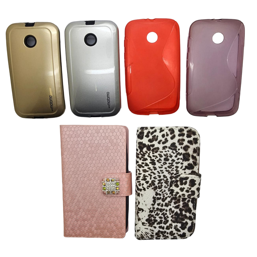 Capa Case Para Motorola Moto E1 (1º geração) Xt1025 xt1022 (Tela 4.3'') Anti-impacto