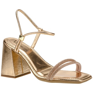Sapato Feminino Sandália de Salto Alto Bloco com Tira de Brilho Vitrine em Oferta na Shopee