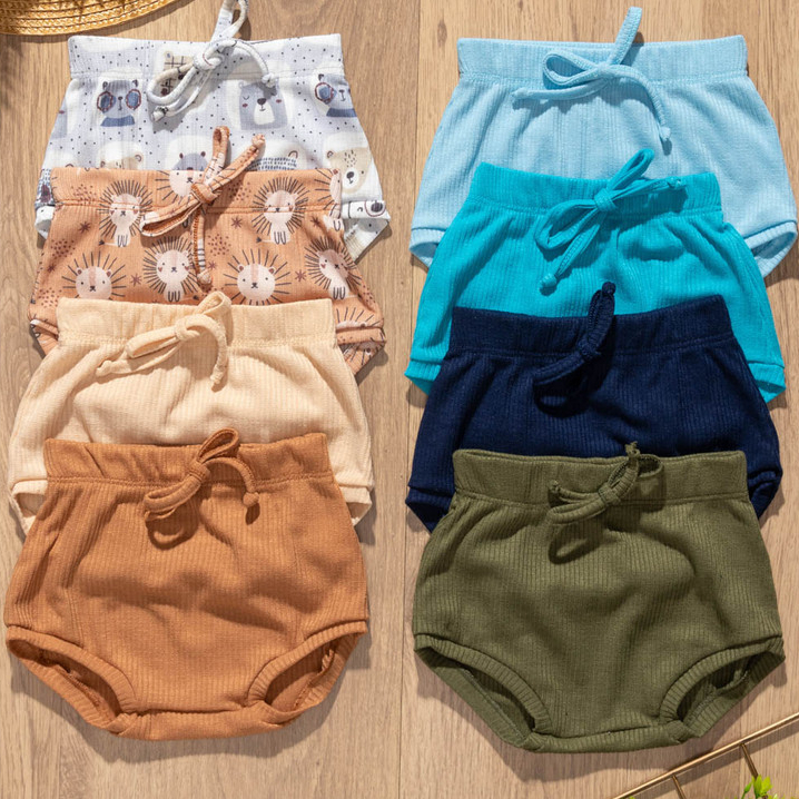 Kit 2 Tapa Fralda Sortido Menino Liso e Estampado Cós Elástico