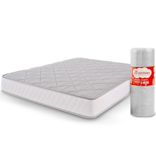 Colchão Casal Ortopédico de Espuma D28 a Vácuo 138x188cm BF Colchões em Oferta na Shopee
