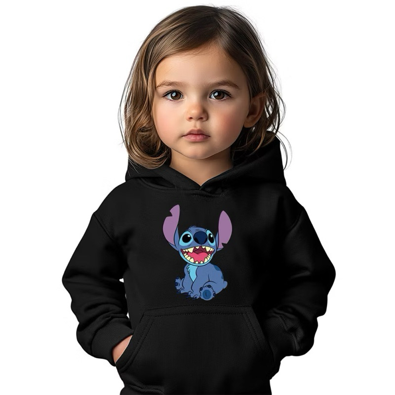Moletom Blusa de Frio Infantil Flanelado Canguru Quentinha Com Capuz e Bolso moleton