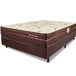 Cama Box com Colchão Casal Ortopédico D33 138x188cm Bf Colchões