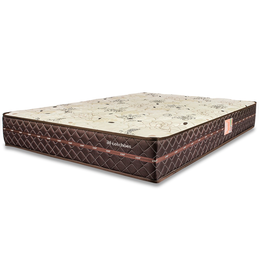 Colchão Casal Ortopédico Espuma D33 138x188x24cm BF Colchões em Oferta na Shopee