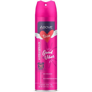 Antitranspirante Above Pocket Teen Good Vibes 150  ml em Oferta na Shopee