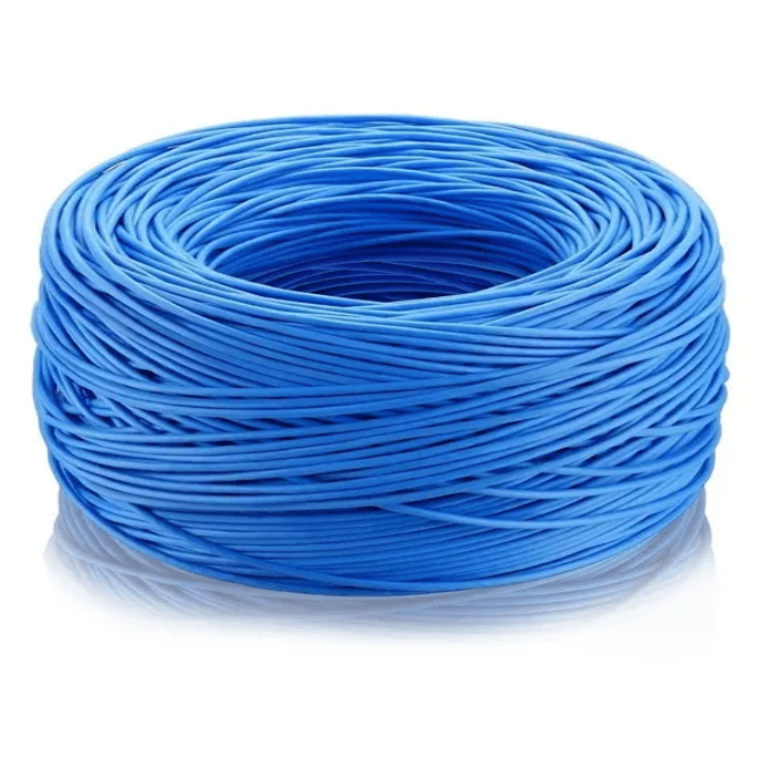 CABO DE REDE CAT6 UTP LAN GIGABIT 100% COBRE  LANCE C//100 METROS - CABEL