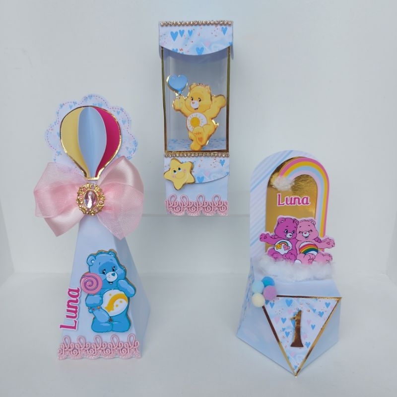 Kit Festa Luxo - Ursinhos Fofinhos - Festa Infantil - Lembrancinhas Personalizadas - Caixinhas Personalizadas