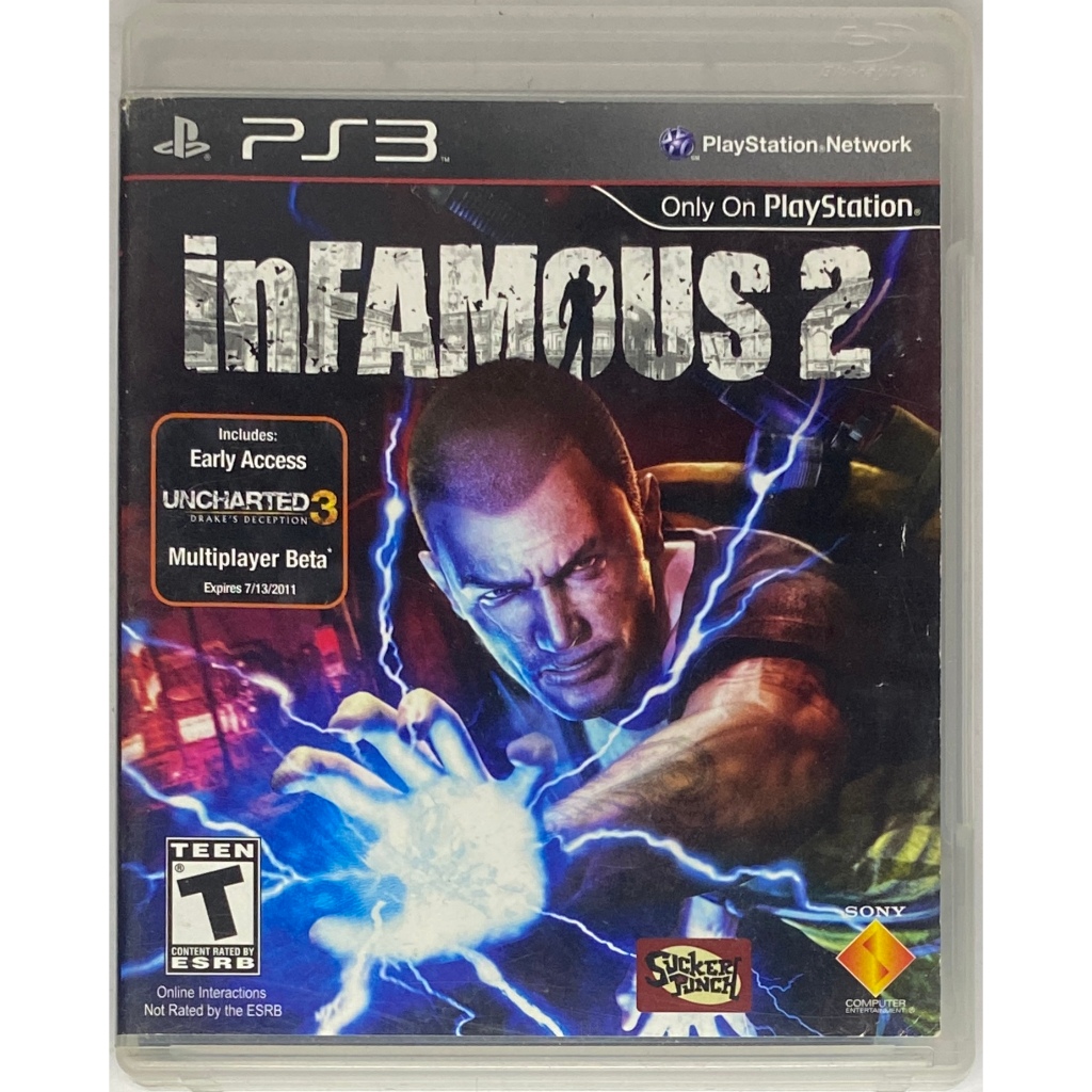 Infamous 2 - PS3 - Original - Mídia Física
