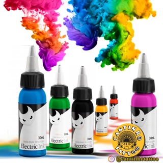 Tinta Eletrick Ink 30ML - Cores Diversas em Oferta na Shopee