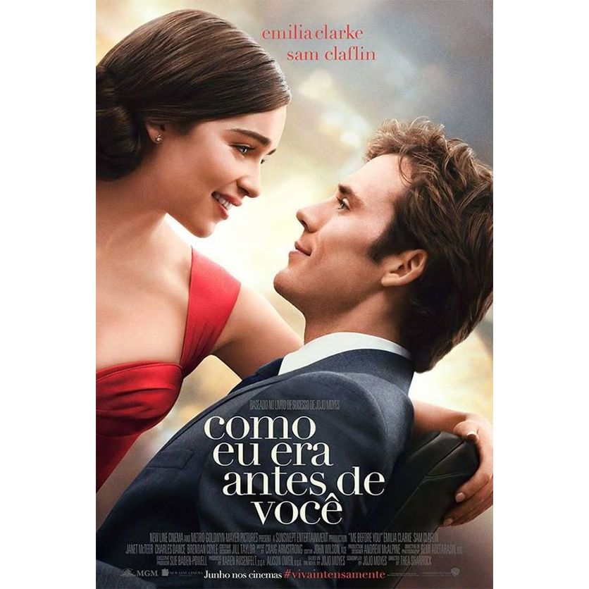 Poster Como Eu Era Antes de Você - Filme - Como Eu era Antes de Você