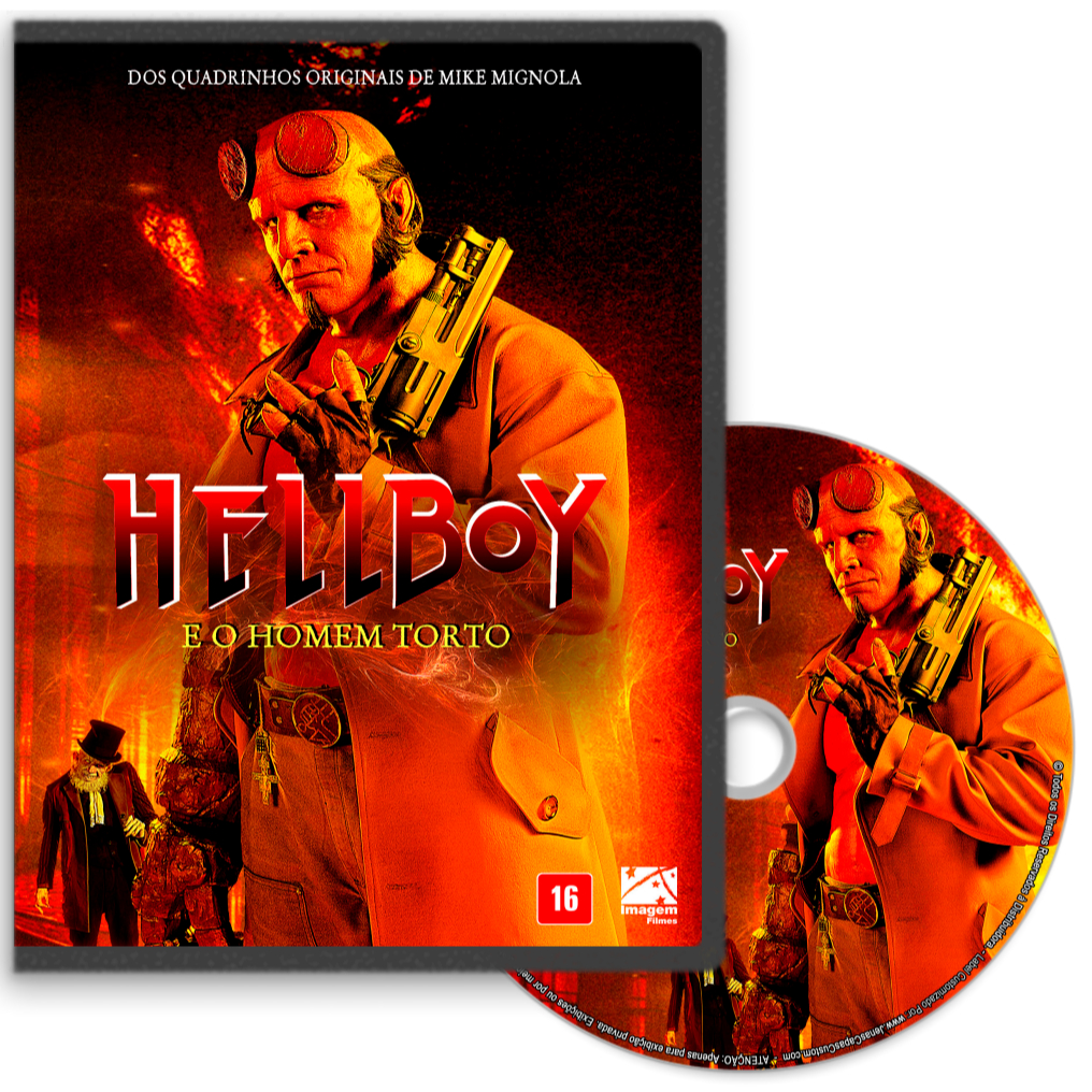 DVD - Hellboy e o Homem Torto (2024) (Dual Áudio)