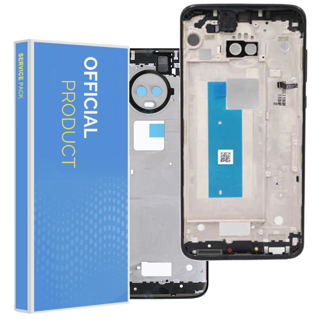 Aro Lateral Compatível Com Moto G7 Plus Xt1965 Chassis Lado Meio + 0rigna! Na Caixa!