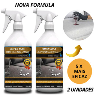 Impermeabilizante De Tecidos kit 2x Estofados Sofá  Cama  Colchão  automotivo  tecido Impe...