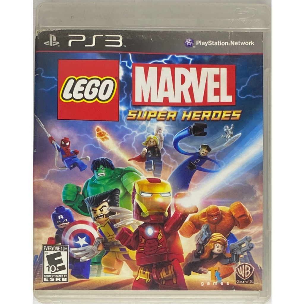 LEGO Marvel Super Heroes PS3 - Original - Mídia Física