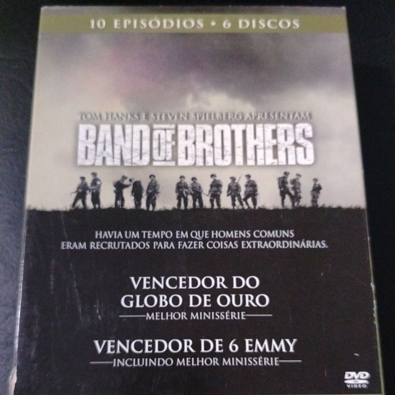 DVD Box em Digipak Série Band of Brothers / Tom Hanks / Steven Spielberg