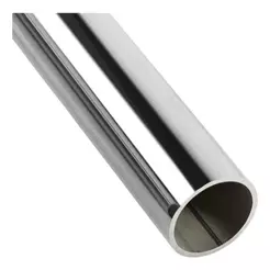 Tubo Redondo em inox 304 polido externo 3/4" polegada com espessura de 2,00 mm x 100 cm comprimento