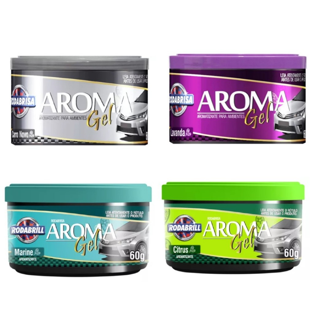 Aromatizante Carro Casa Guarda Roupa Varios Aromas Rodabrill