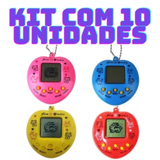 Kit com 10 Bichinho Virtual Tamagotchi Original Egg 168 Bichos Em 1 Nostálgico Pet Virtual em Oferta na Shopee