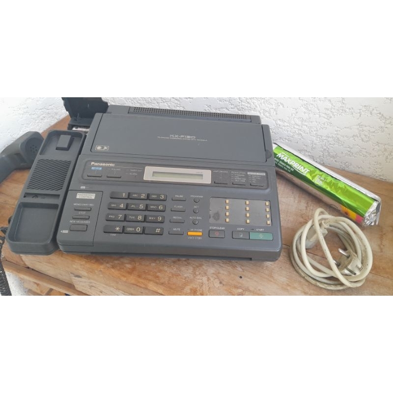 Aparelho de fax panasonic kx-f130 110 volts ( Ler Anúncio)