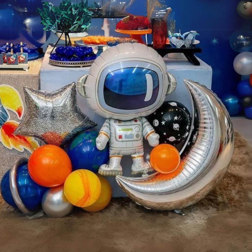 Kit Astronauta Lua, Foguete, Disco Voador, Astronauta, Decoração, Aniversário
