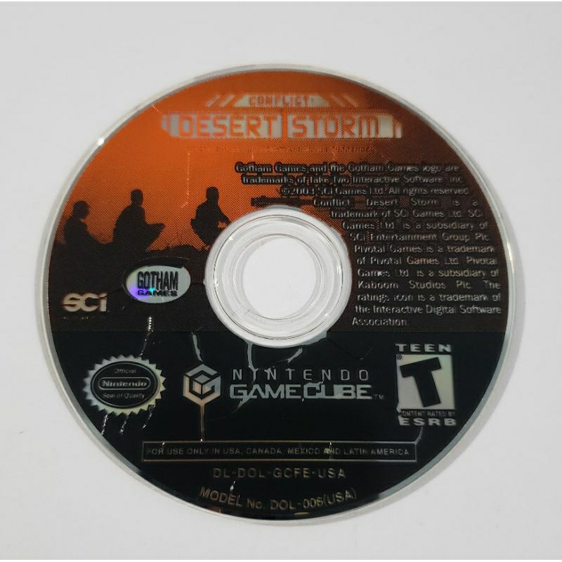 Conflict Desert Storm - Gamecube (Original)