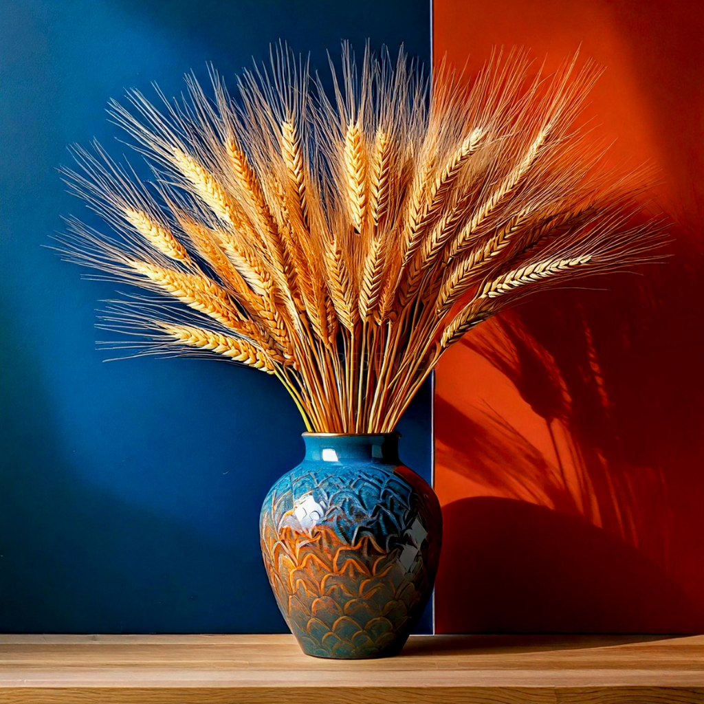 Trigo Flores Desidratadas Para Arranjo Mesa de Jantar Natal Decoração Elegante Convite Casamento