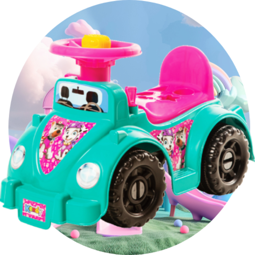 Andador Educativo Totoka Vira Volante buzina, Ajuda no desenvolvimento - Menina Tifanny Luxo em Oferta na Shopee