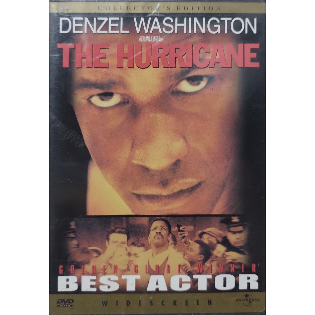 Dvd The Hurricane Denzel Washington Collectors Edition