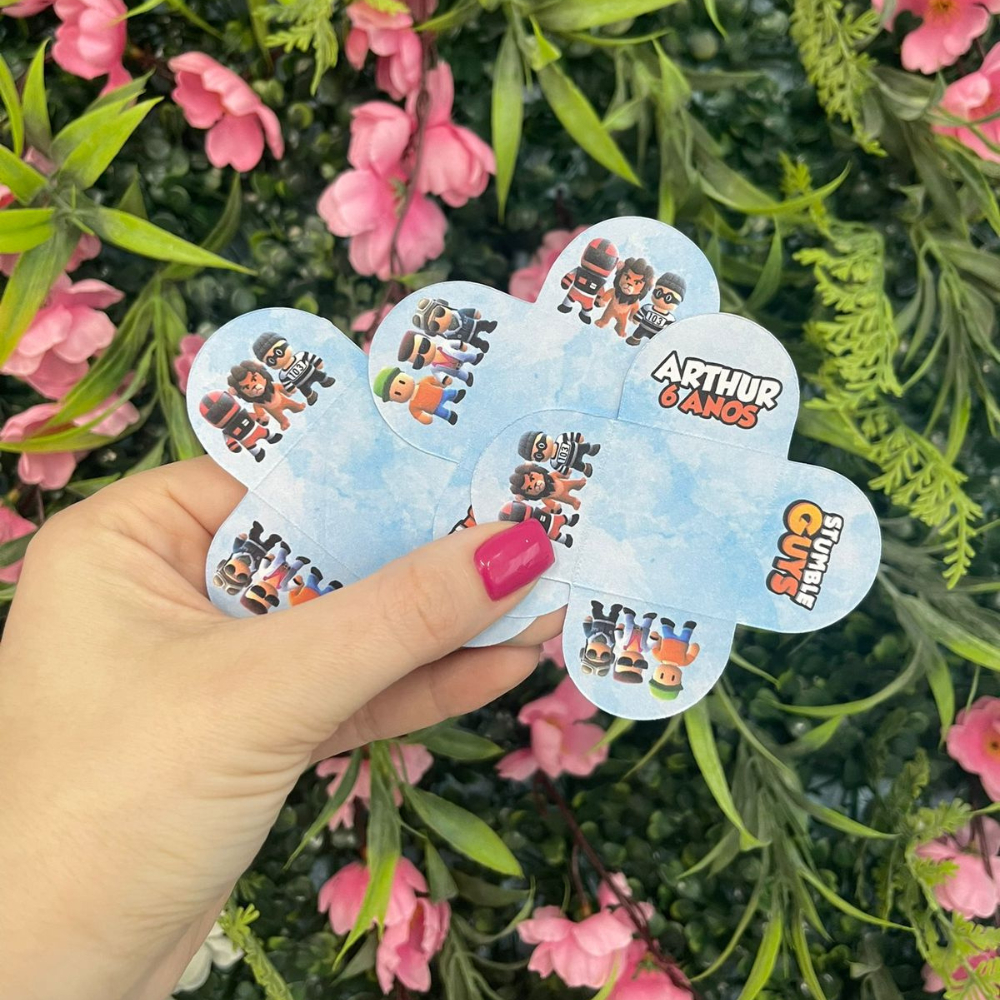 Forminha para Doces Stumble Guys - Forminhas para Docinhos Personalizadas Stumble Guys