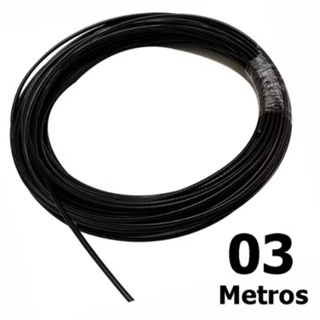 Cabo de aço revestido para reparo aparelhos academia 3/16 6×19 - 3 metros em Oferta na Shopee