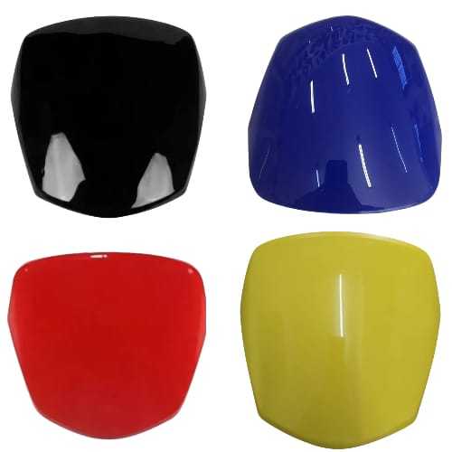 Carenagem do Farol da Pop 100 Cores Preto Vermelho Azul Amarelo