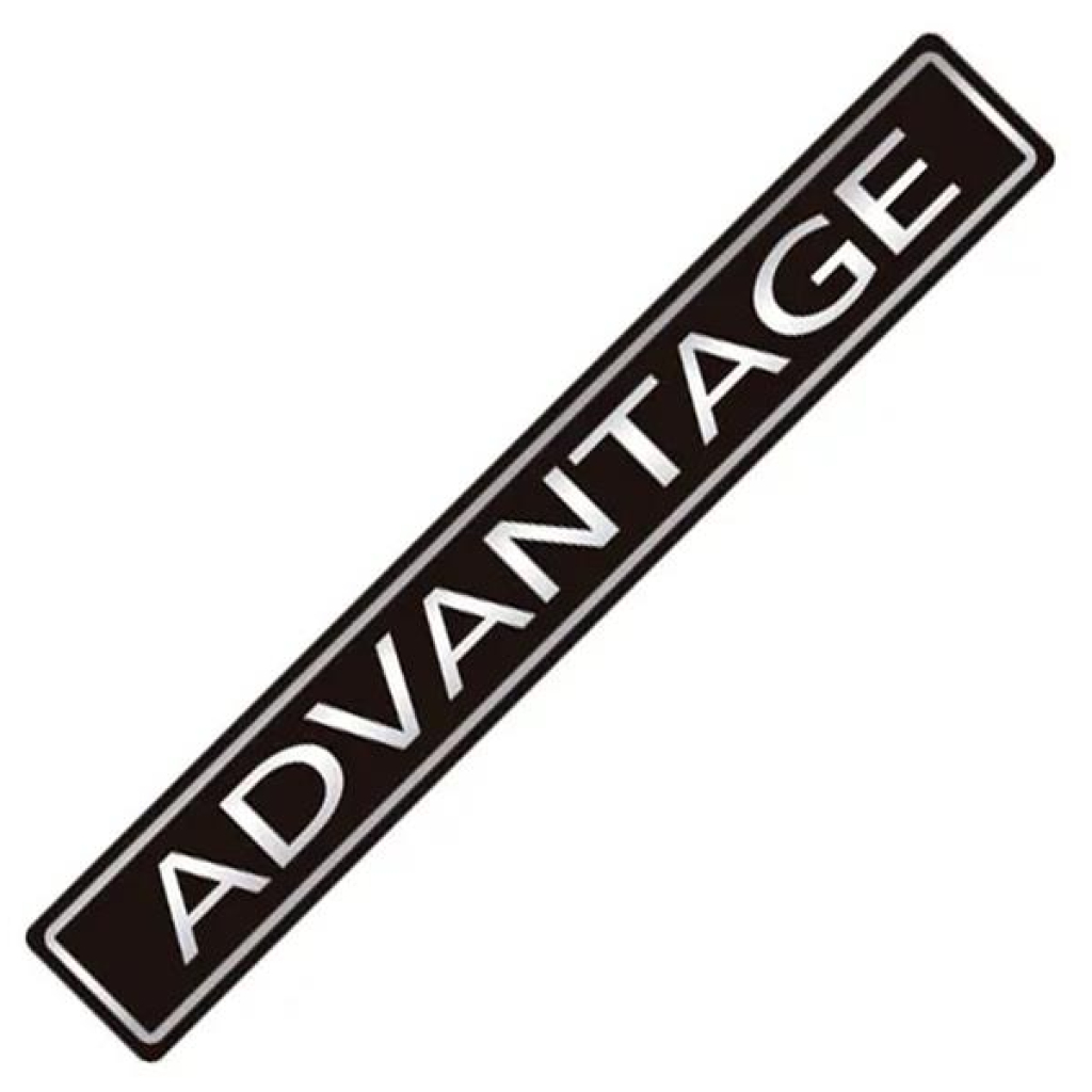 Emblema Adesivo Resinado Advantage Chevrolet Astra Vectra