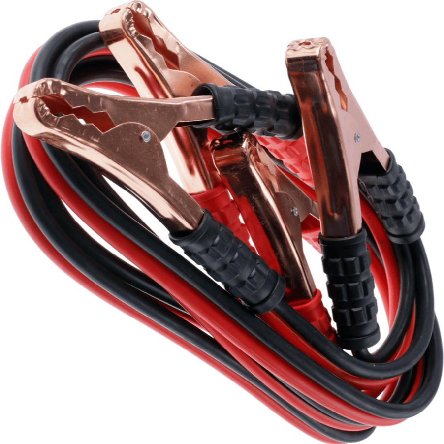 Chupeta Cabo Carro Transferência acCarga 500 Amp 2,5m Bateria carro e moto