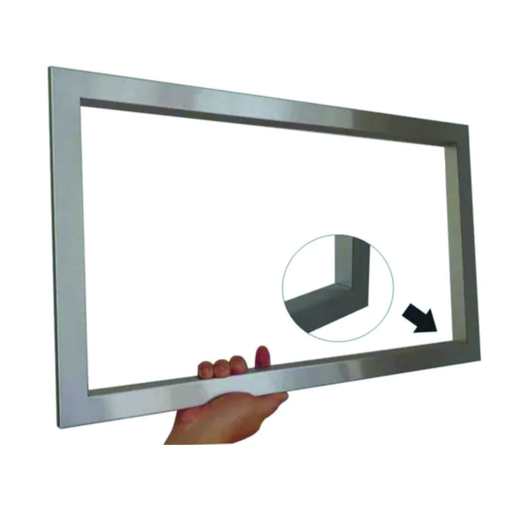 Moldura inox compatível microondas Panasonic ST66N