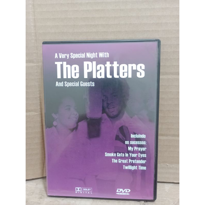 DVD A VERY SPECIAL NIGHT WHIT THE PLATTERS AND SPECIAL GUESTS (ORIGINAL/LACRADO)