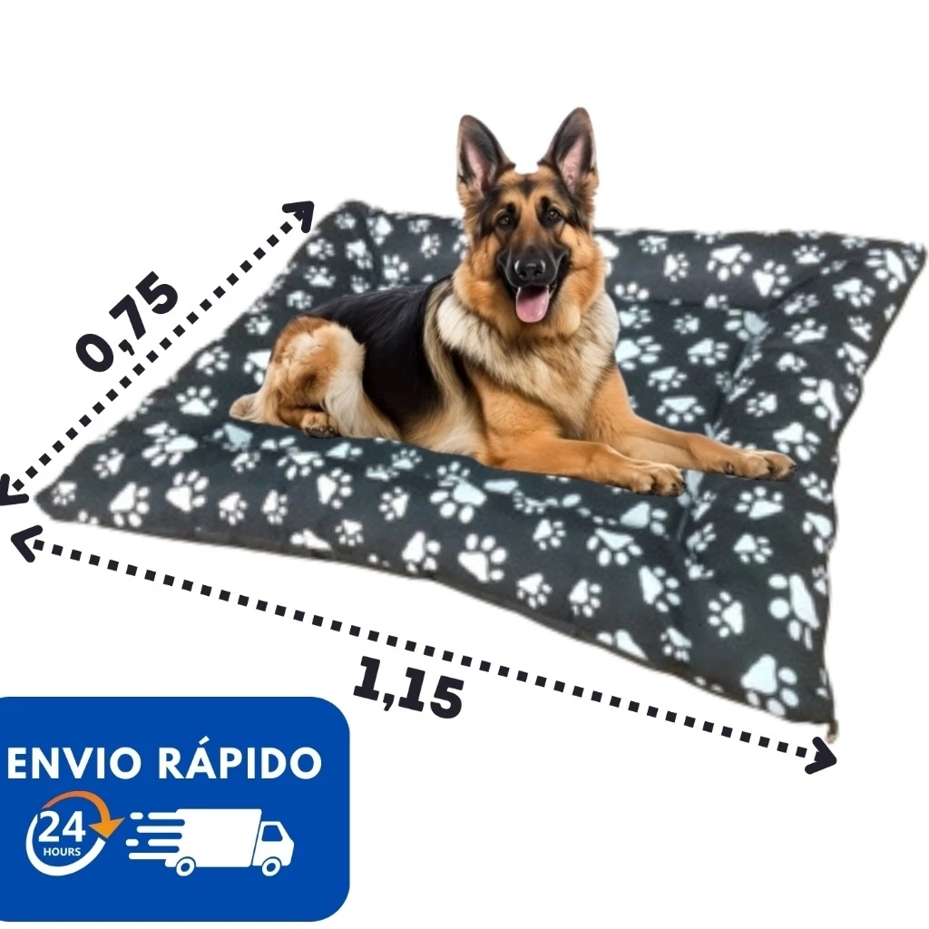 Cama Pet Gigante Para Cães e Gatos Colchonete Pet 75x1,15 Com Zíper Colchonete Fundo Emborrachado em Oferta na Shopee
