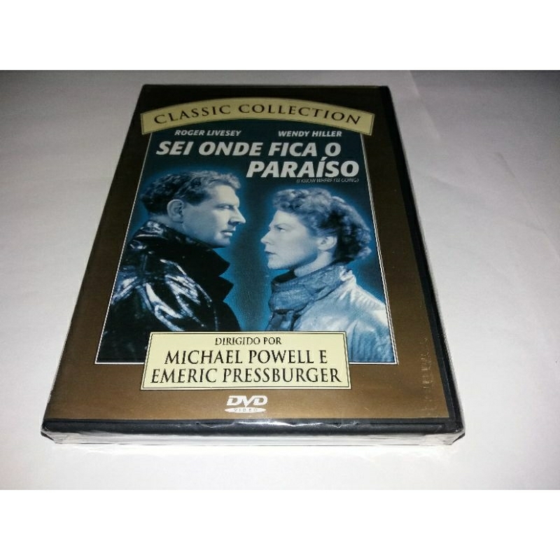 Dvd - Sei Onde Fica o Paraiso - 1945 - Michael Powell - Lacrado