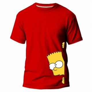 camiseta confortável simpson 3.0 Premium em Oferta na Shopee