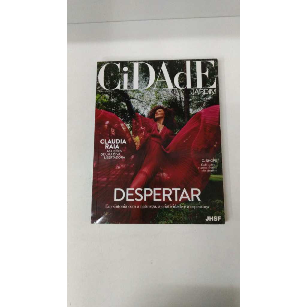Revista Cidade Jardim Claudia Raia Despertar C J Shops 13227