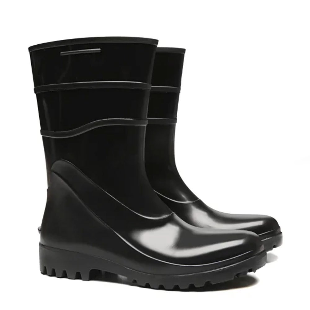 Bota de Chuva Bracol Masculina (PVC) Preto