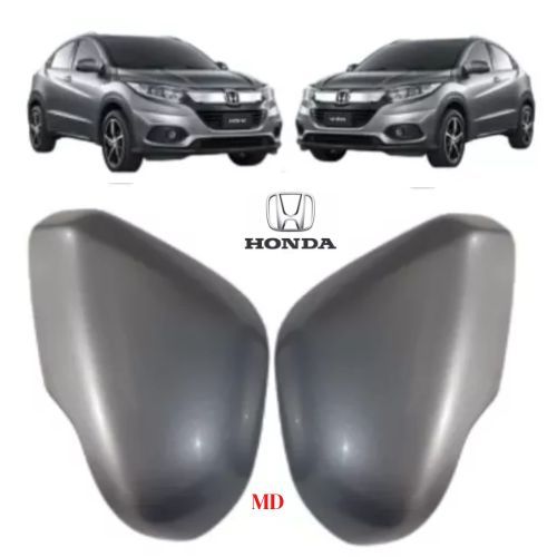 Capa Retrovisor Honda Hr-v 2015 a 2021 Cinza Iridium