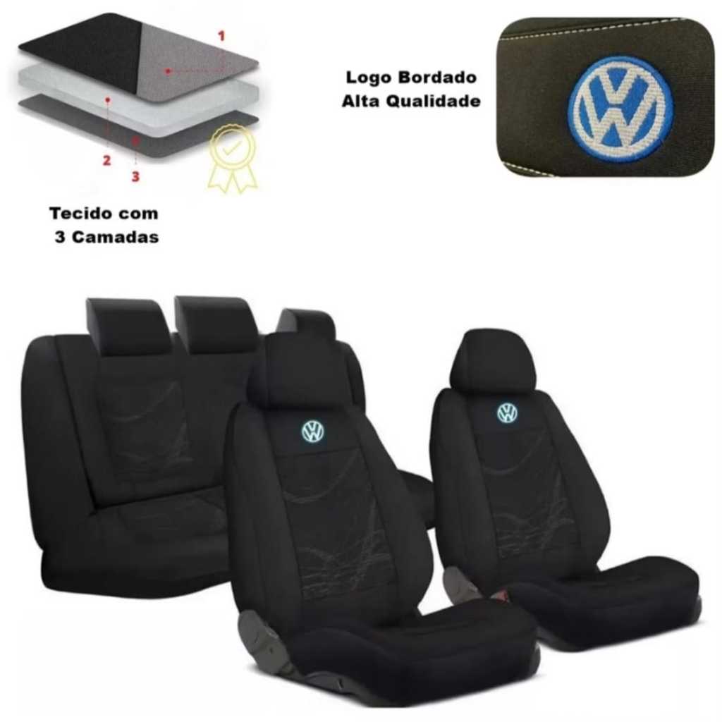 Capa Banco  Tecido Grosso Automotivo Volkswagen Gol G1 G8