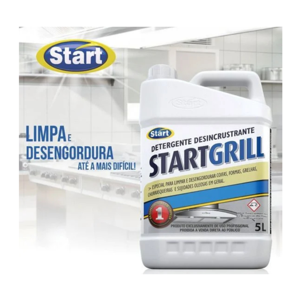 Desincrustrante Concentrado Alcalino 5L Startgrill